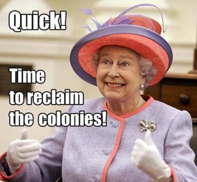 Queen Elizabeth II smiling