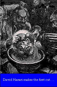Jew David Harari cuts Thomas' throat during ritual murder